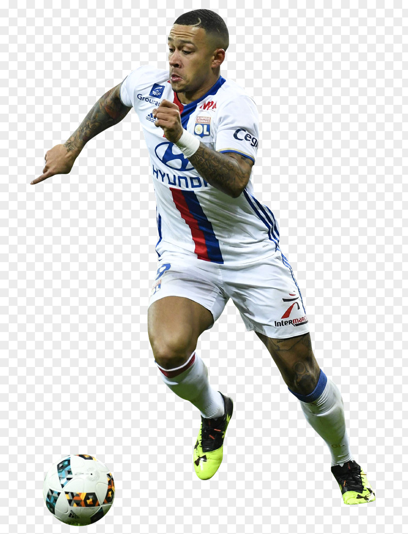 Football Memphis Depay Olympique Lyonnais Soccer Player PSV Eindhoven Manchester United F.C. PNG