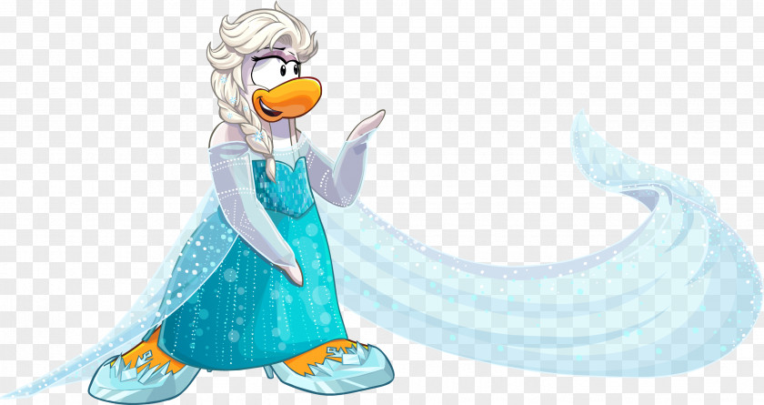 Frozen Club Penguin Island Penguin: Elite Force Elsa PNG