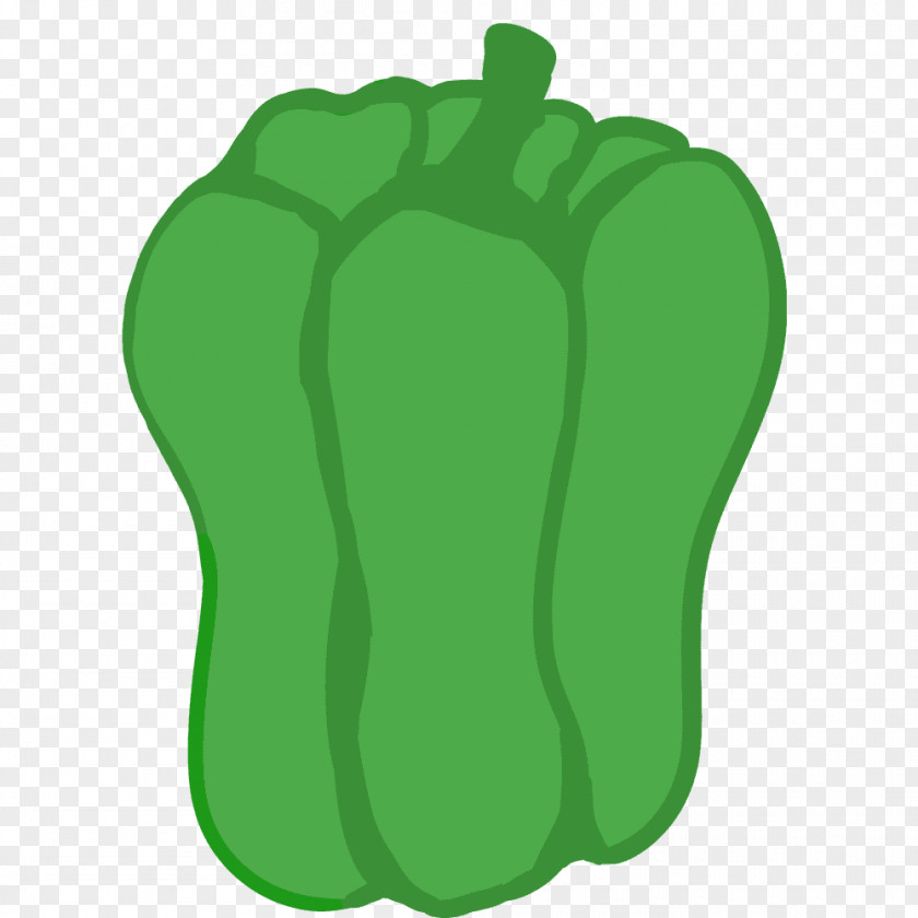 Illustration Bell Pepper Green Produce Vegetable PNG
