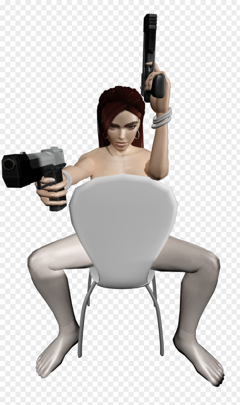 Lara Croft Exercise Equipment Sitting Joint Arm Shoulder PNG