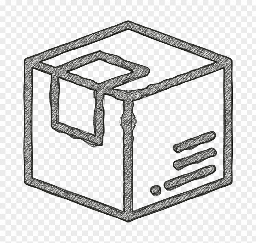 Metal Symbol Box Icon Shipping & Delivery PNG