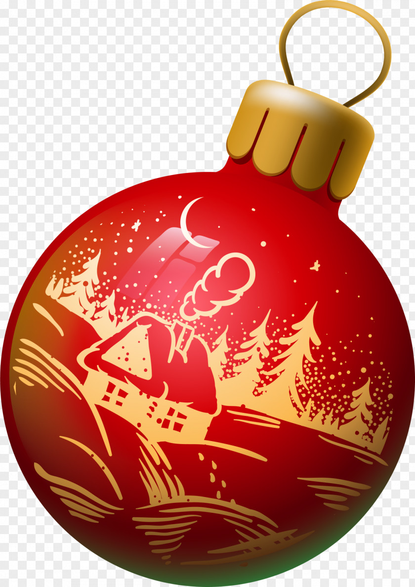 Red Ball Ornaments Ornament PNG