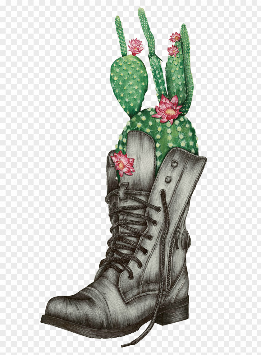 Boot Cowboy Shoe Fashion Drawing PNG