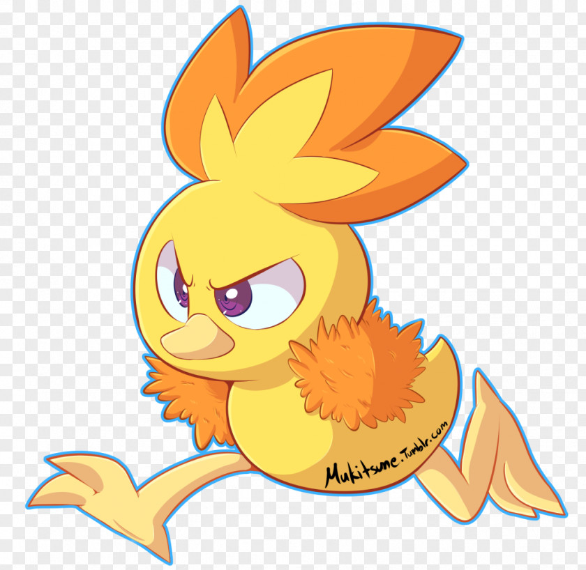 Torchic Flowering Plant Cartoon Character Clip Art PNG
