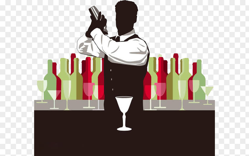 Bar Bartender Cocktail Clip Art PNG