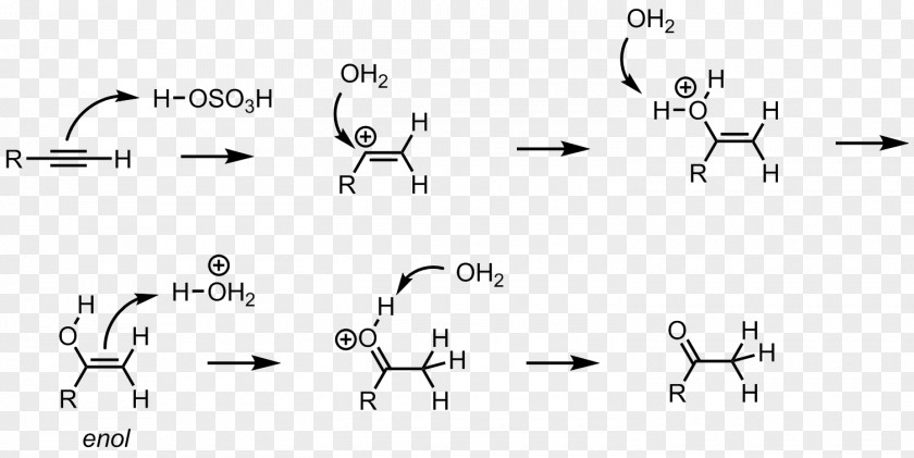 Chemical Reaction Alkene Hydration Alkyne Organic Chemistry PNG