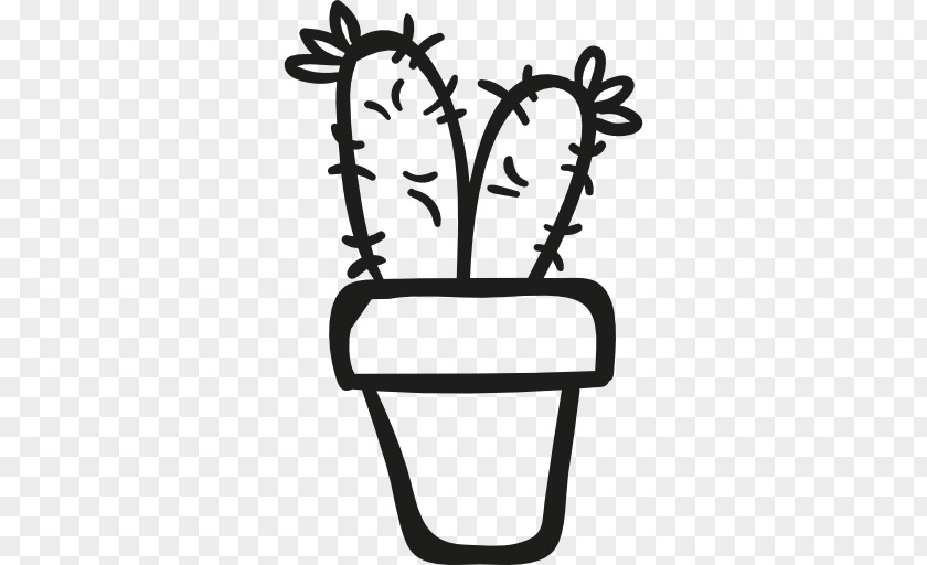 Potted Cactus Cactaceae Clip Art PNG
