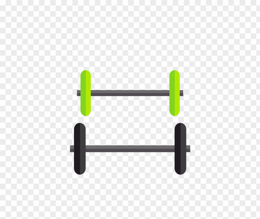 Vector Black And Green Fitness Equipment Dumbbell Group Exercise PNG