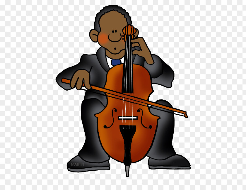 Violin Cello Cellist Double Bass Clip Art PNG
