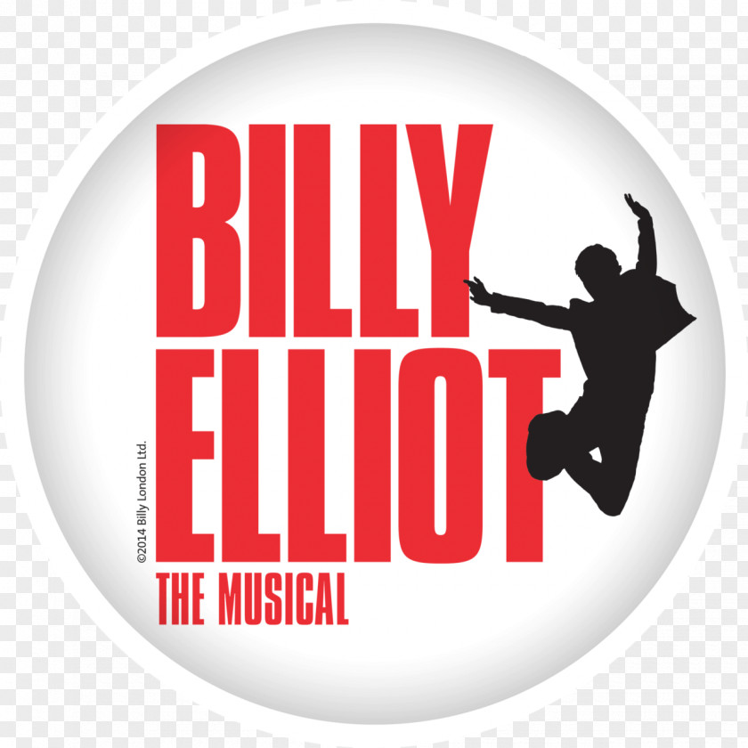 Logo Billy Elliot The Musical Theatre Brand Font PNG