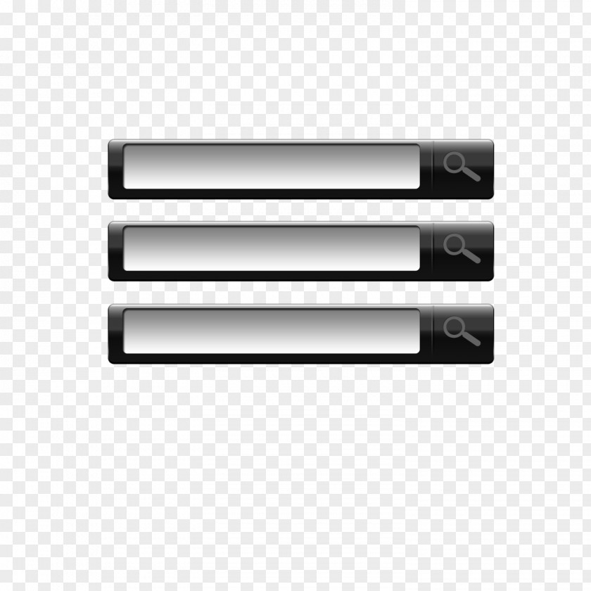 Page Black Box Search Web Button PNG