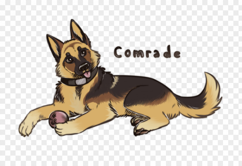 Puppy German Shepherd Dog Breed Drawing Art PNG