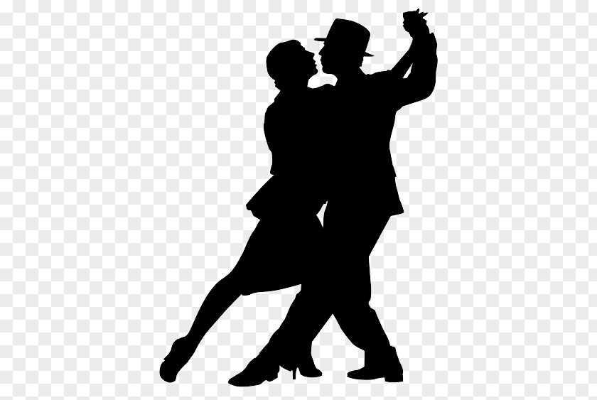 Silhouette Ballroom Dance Swing PNG