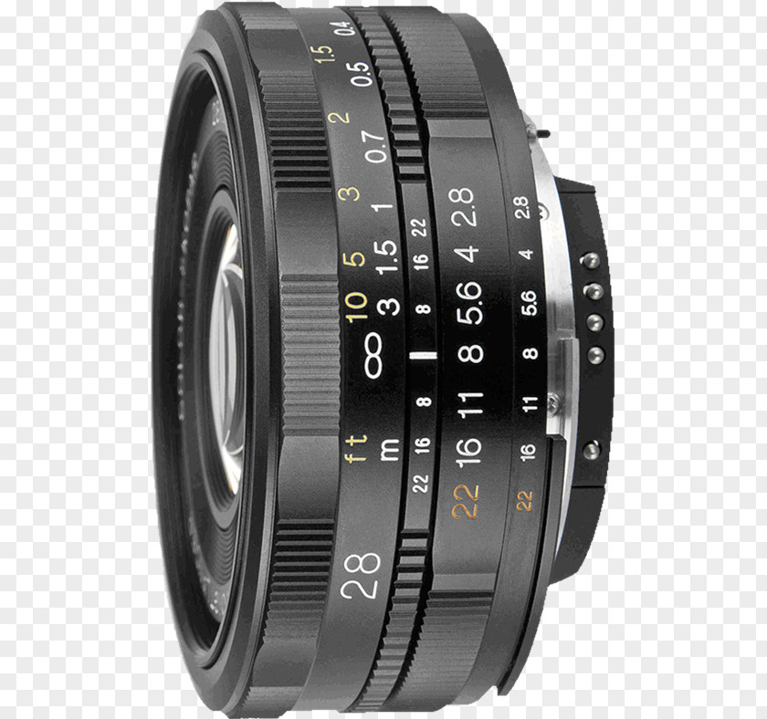 Camera Lens Fisheye Canon EF Mount Digital SLR Sony FE 28mm F2 Voigtländer PNG