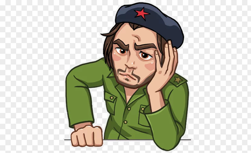 Che Guevara Sticker Telegram Commandant Новини 24 PNG