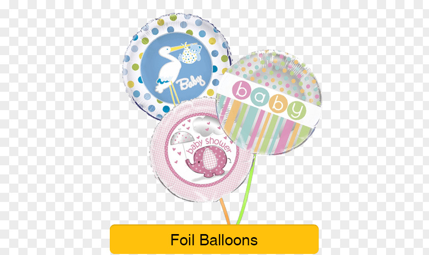 Infant Welcome Party Toy Balloon Baby Shower Gas PNG