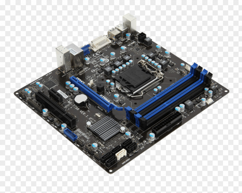 Intel Motherboard LGA 1155 CPU Socket MicroATX PNG