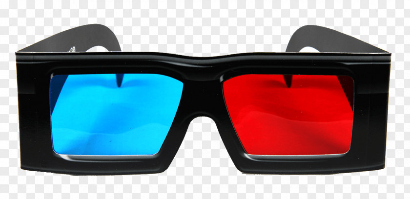 3D Cinema Glasses Image Polarized System Icon PNG