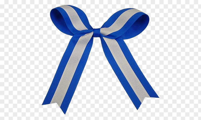 Azure Electric Blue Ribbon Bow PNG