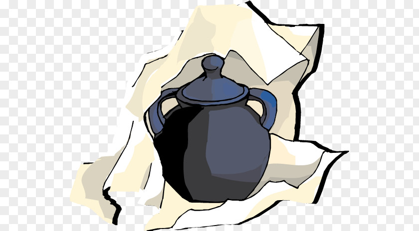 Cartoon Vector Blue Jar Clip Art PNG