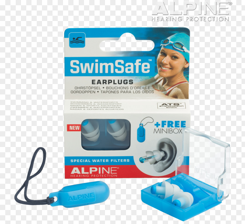 Ear Earplug Gehoorbescherming Swimming Silicone PNG
