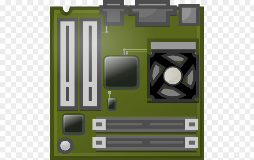 Motherboard Cliparts Intel Random-access Memory Computer Clip Art PNG