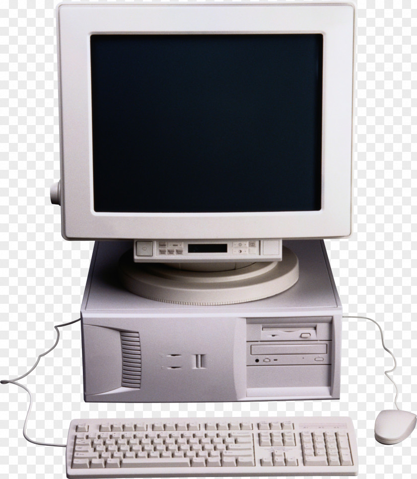 Desktop PC Computer Laptop Keyboard Mouse Monitor PNG