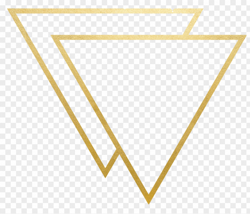 GOLD LINE Drawing Triangle Gold Clip Art PNG