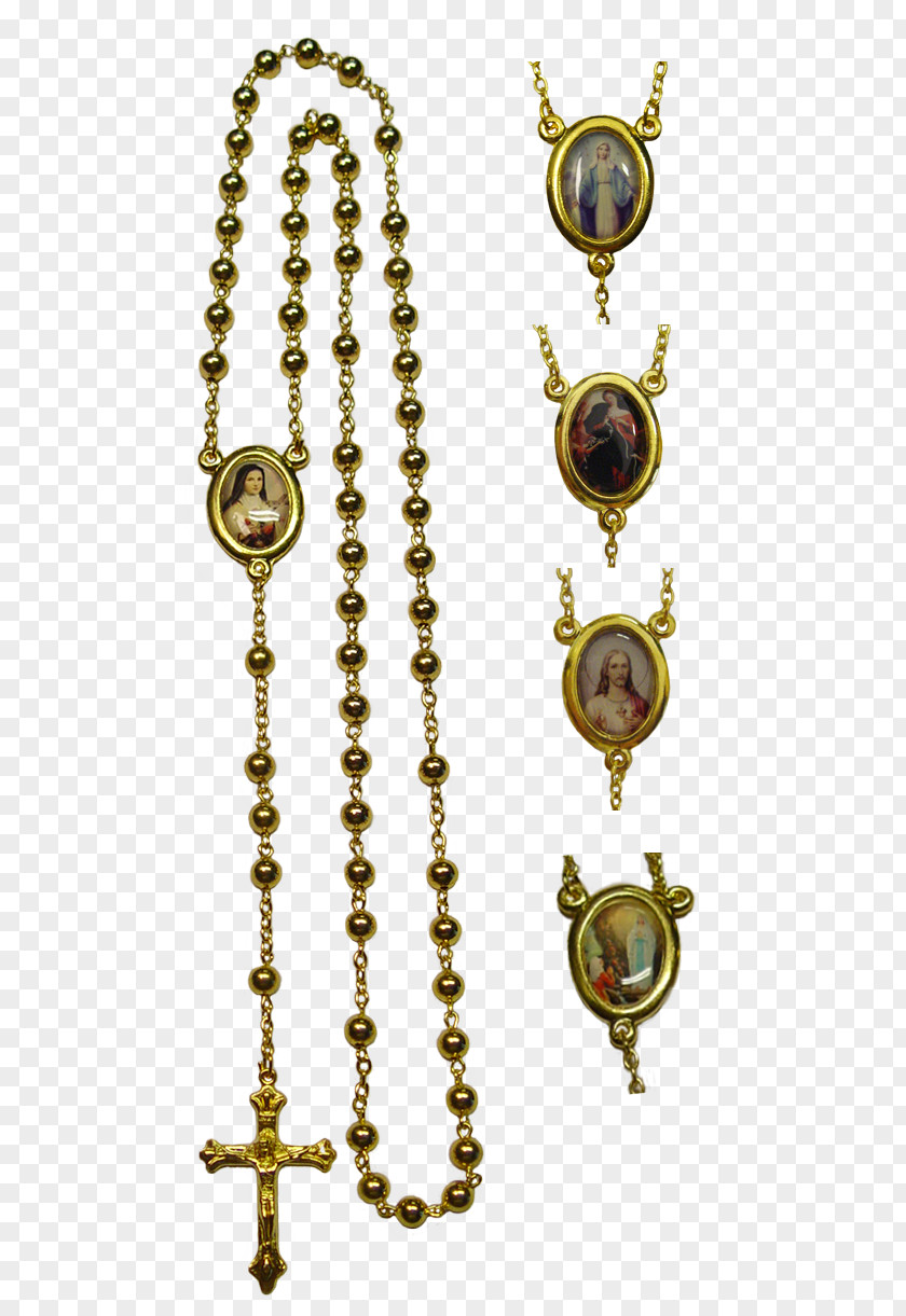 Necklace Jewellery 01504 Locket Rosary PNG