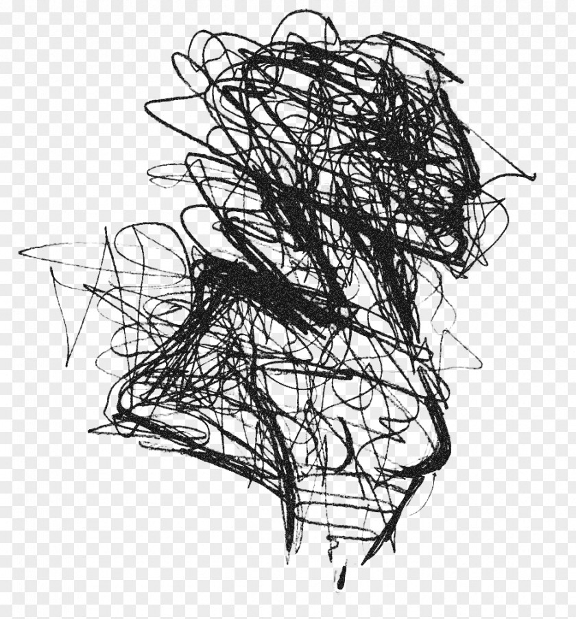 Scribble Drawing Doodle Art PNG