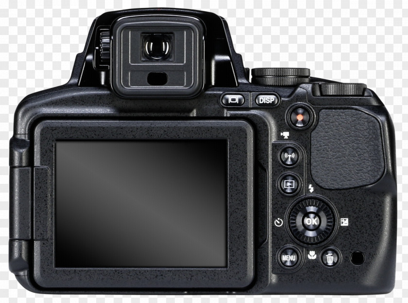 Black Point-and-shoot CameraCamera Nikon Coolpix P900 Digital Camera PNG