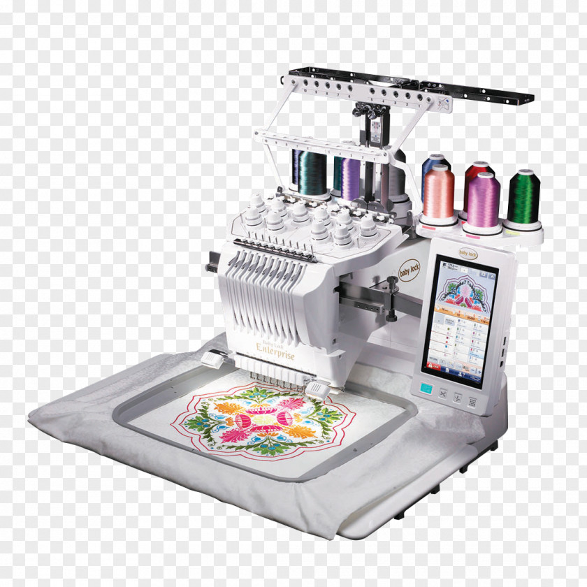 Enterprise X Chin Machine Embroidery Sewing Machines Quilting PNG