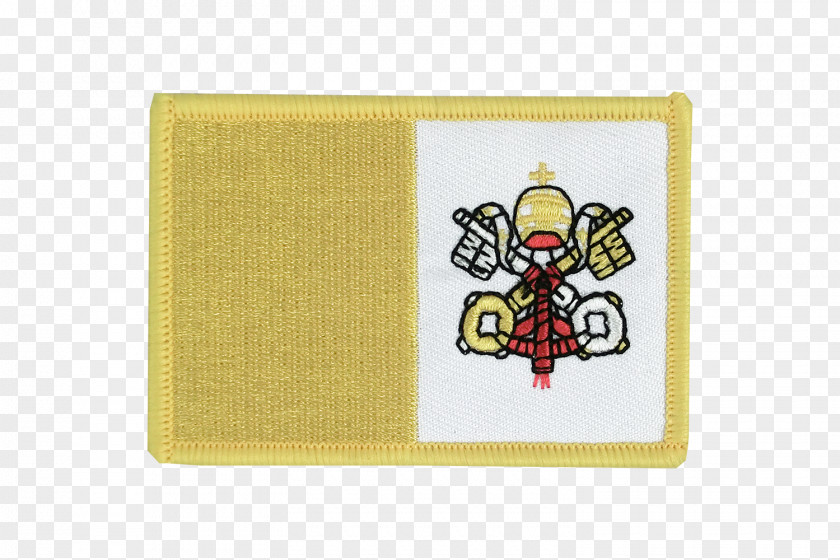 Flag Of Vatican City Fahne Embroidered Patch Museums PNG
