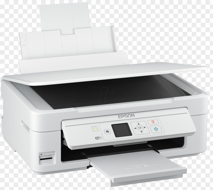 Printer Multi-function Inkjet Printing Epson Expression Home XP-345 Photocopier PNG