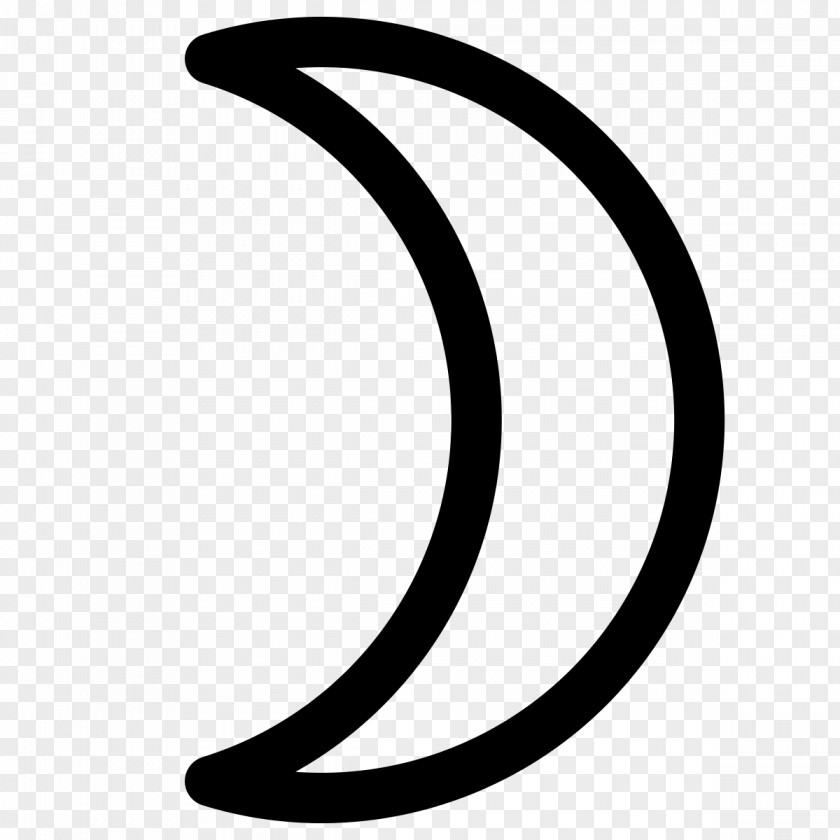 35 Moon Astronomical Symbols Astrological Sign PNG