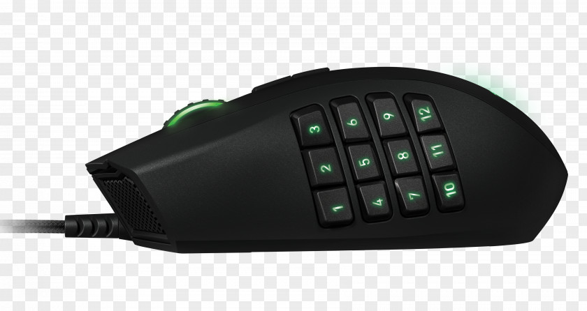 Computer Mouse Razer Inc. Naga Chroma Optical PNG