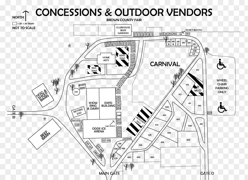 Map Brown County Fairgrounds Country Fair Grounds PNG