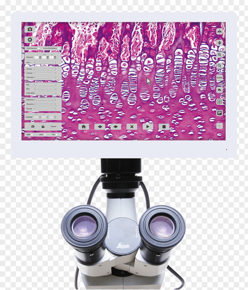 Microscope Digital 1080p Camera CMOS PNG
