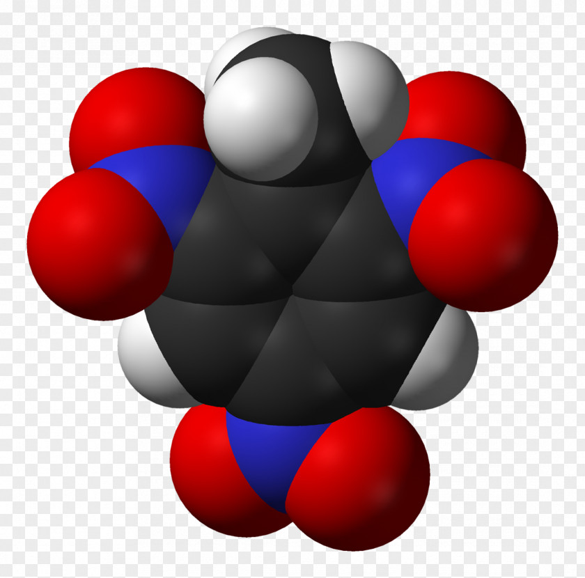 Molecule TNT Chemistry Space-filling Model Matter PNG