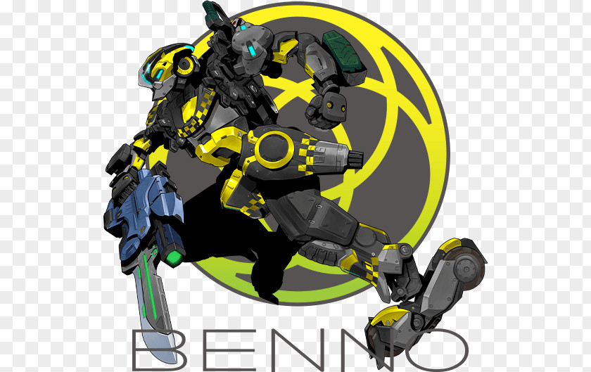 Robot Mecha Character Font PNG