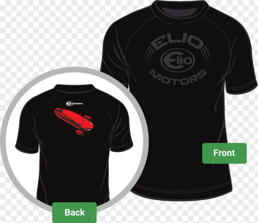 Elio Motors T-shirt Sleeve Sweater Sports Fan Jersey PNG