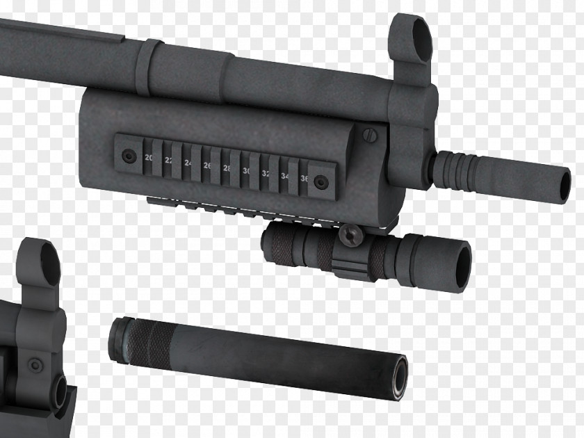 Mp5 Heckler & Koch MP5 Gun Barrel Submachine Firearm PNG