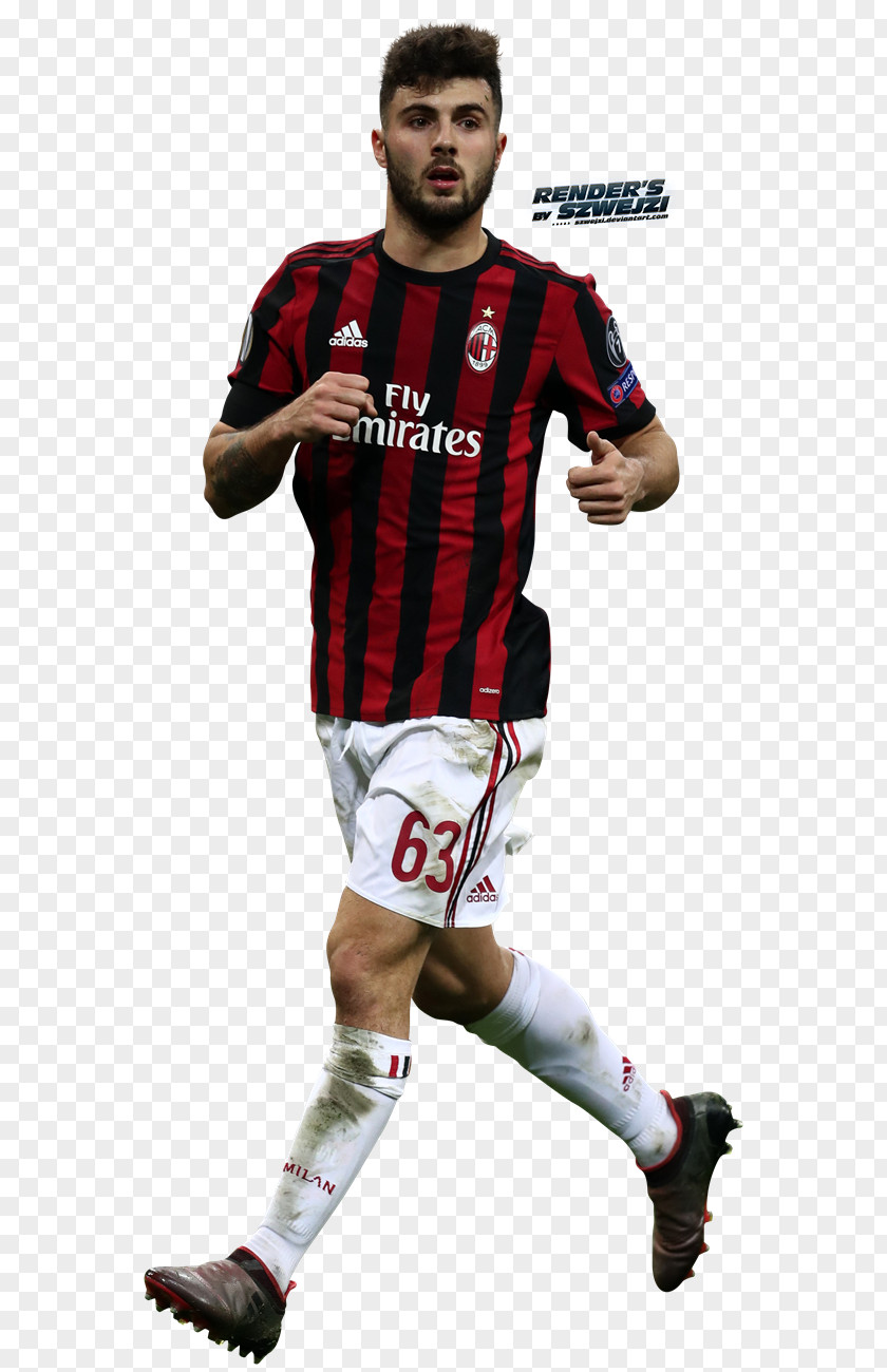 Suso Patrick Cutrone A.C. Milan DeviantArt Jersey PNG