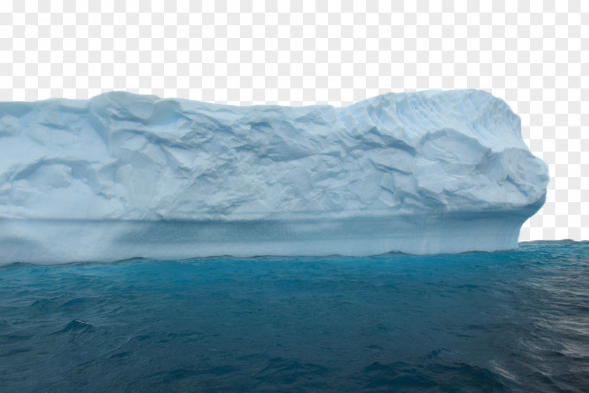 White Iceberg Arctic Ocean Polar Ice Cap Glacier PNG
