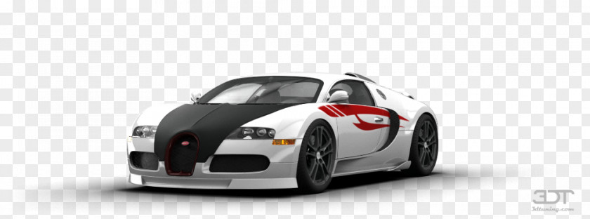 Bugatti Veyron Sports Car Racing Mid-size Compact PNG