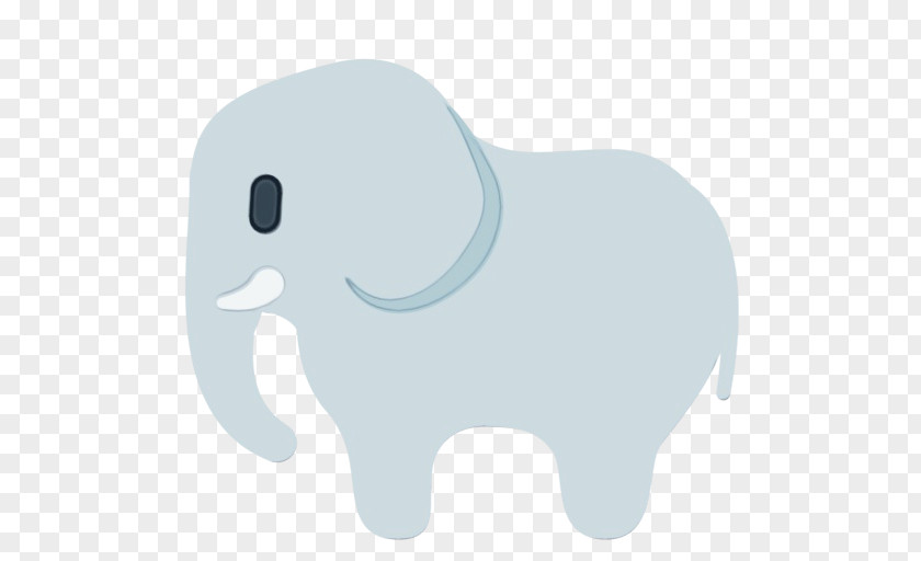 Indian Elephant Animal Figure Heart Emoji Background PNG