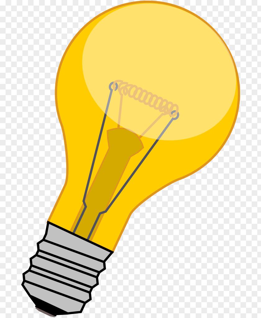 Lightbulb Icon Incandescent Light Bulb Lamp Clip Art PNG