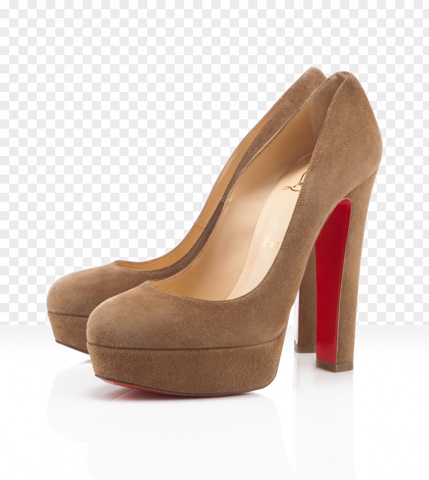 Louboutin Suede Court Shoe High-heeled Footwear Sneakers PNG