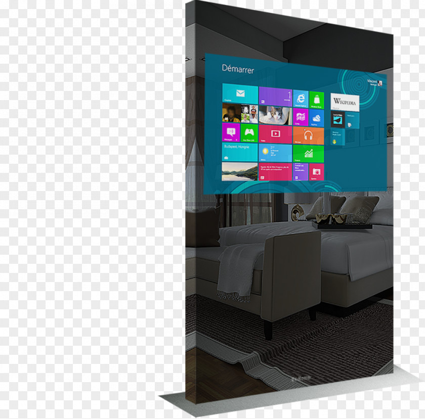 Mirror Computer Monitors Multimedia Touchscreen Display Device PNG