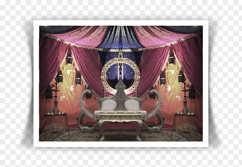 Throne Abhishek Inc Wedding Floristry Purple Textile PNG